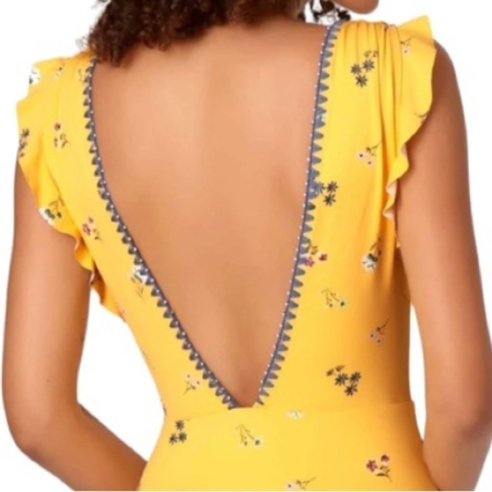 Anne Cole Studio Flounce V Neck One Piece Swimsuit — image 5 of 8